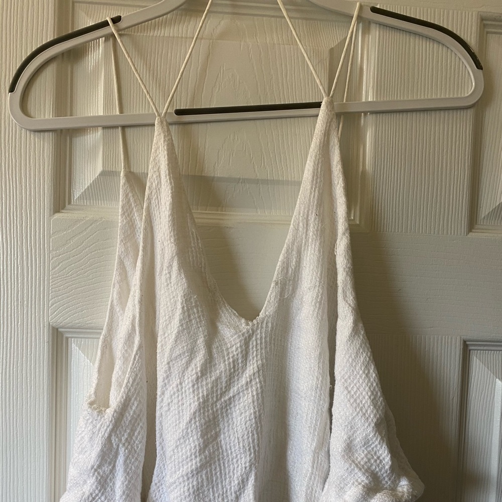 Free People White Top